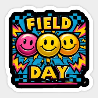 Field Day School Activities For School Game Day, Last Day of School , Field Trip Team Sticker